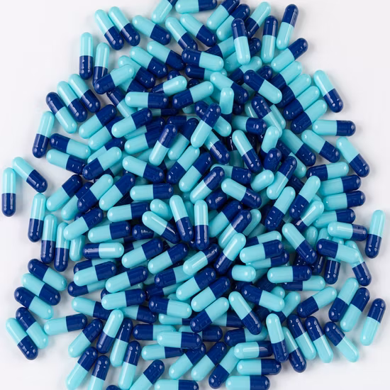 Cápsulas vazias de gelatina para uso médico com certificado halal/ ISO/ HPMC/ pulluan